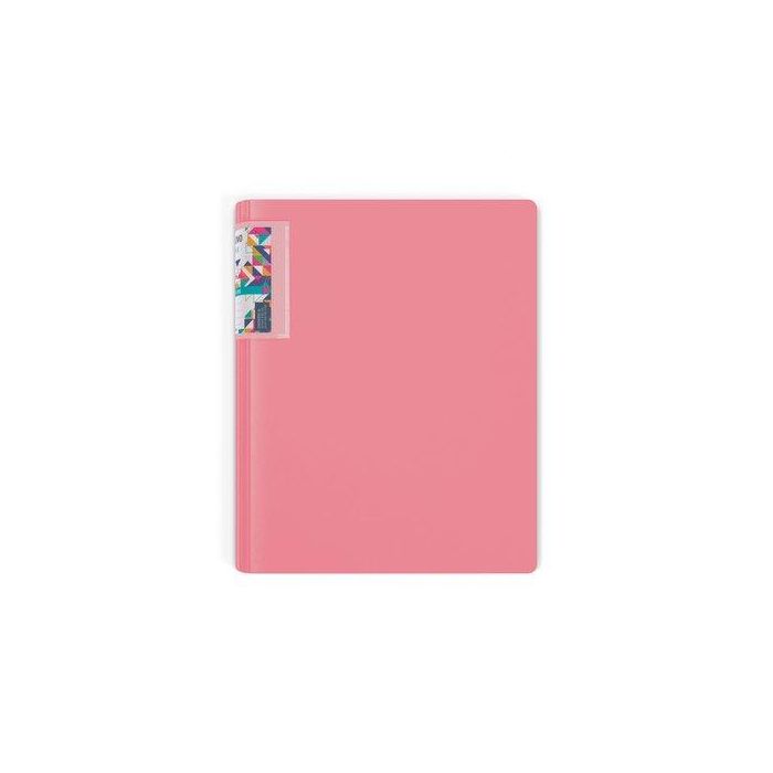 Carchivo Carpeta de Anillas 4 X 40 mm A4 Foam Style Extra Rígido 2 mm Rosa