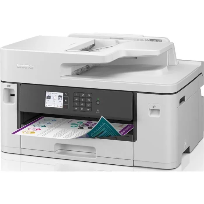 Brother Impresora Multifunción 4 en 1 Inyección Tinta A3 Color Wi-Fi MFCJ5345DWRE1 Business Smart 2