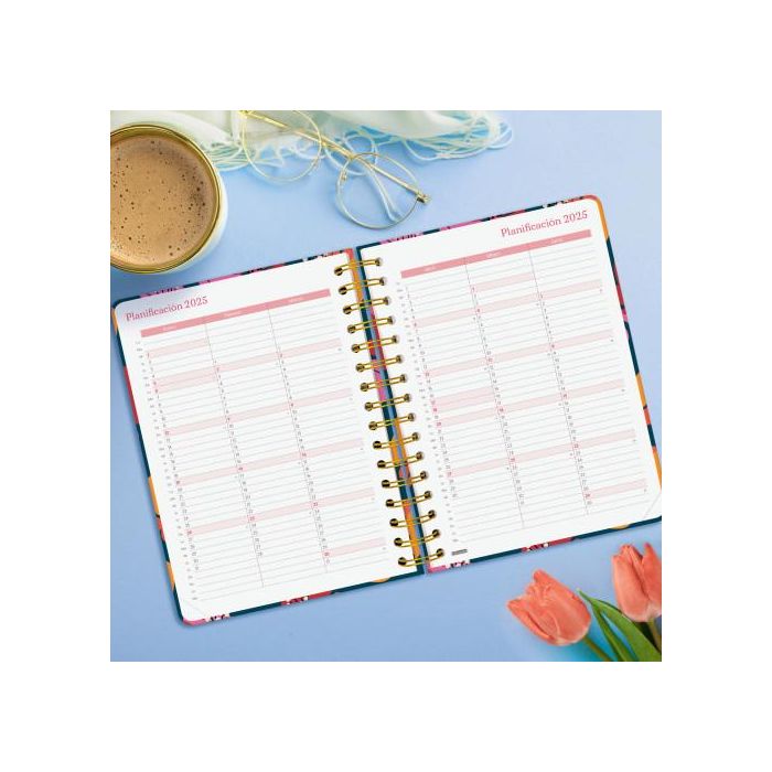 Finocam Agenda Anual You Espiral E10-155x212 mm 1Dp Spring 2025 3