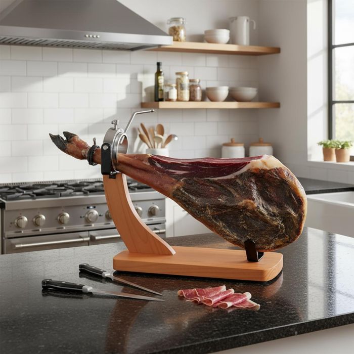 Jamonero Codo Metal Pedroches Quid 33x21x42 cm