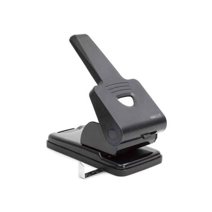 Taladro 2 P. Rapesco Antibacteriano P865 (63 Hojas) Negro