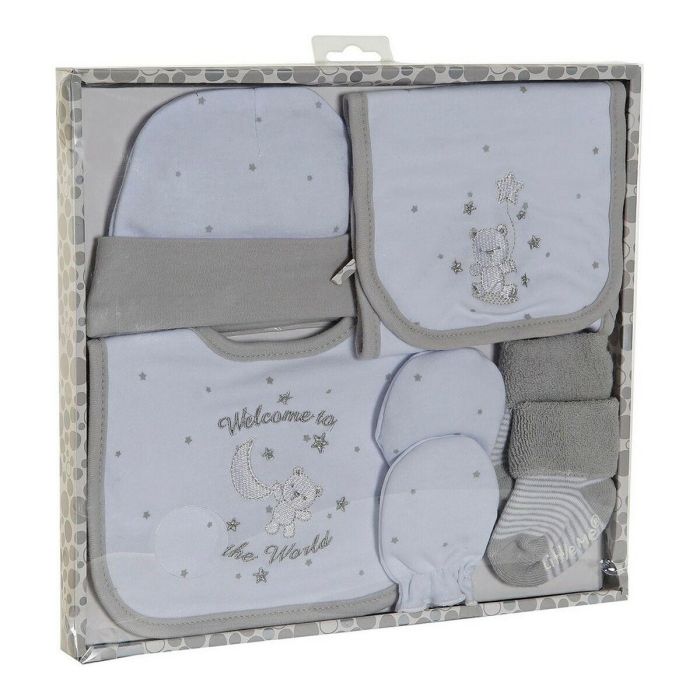 Set Babero y Botitas DKD Home Decor 0-6 Meses Algodón 1