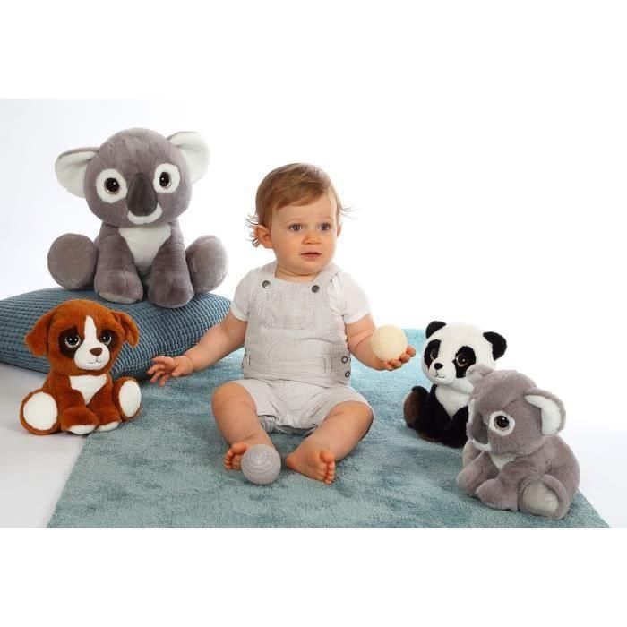 Peluche - Gipsy Toys - Cachorro Ojos Mascotas Naturaleza - 22cm - Panda 2 Peluche - Gipsy Toys - Cachorro Ojos Mascotas Naturaleza - 22cm - Panda 2