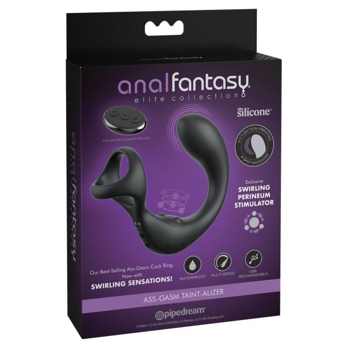 Vibrador anal Pipedream Anal Fantasy Elite Negro 1 Vibrador anal Pipedream Anal Fantasy Elite Negro 1