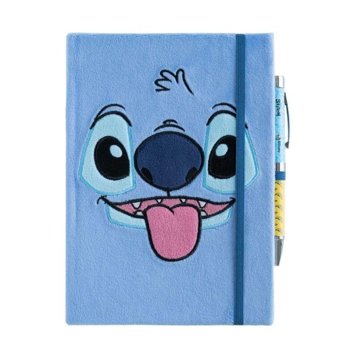 Cuaderno A5 premium + boligrafo proyector Stitch Disney 0 Cuaderno A5 premium + boligrafo proyector Stitch Disney 0