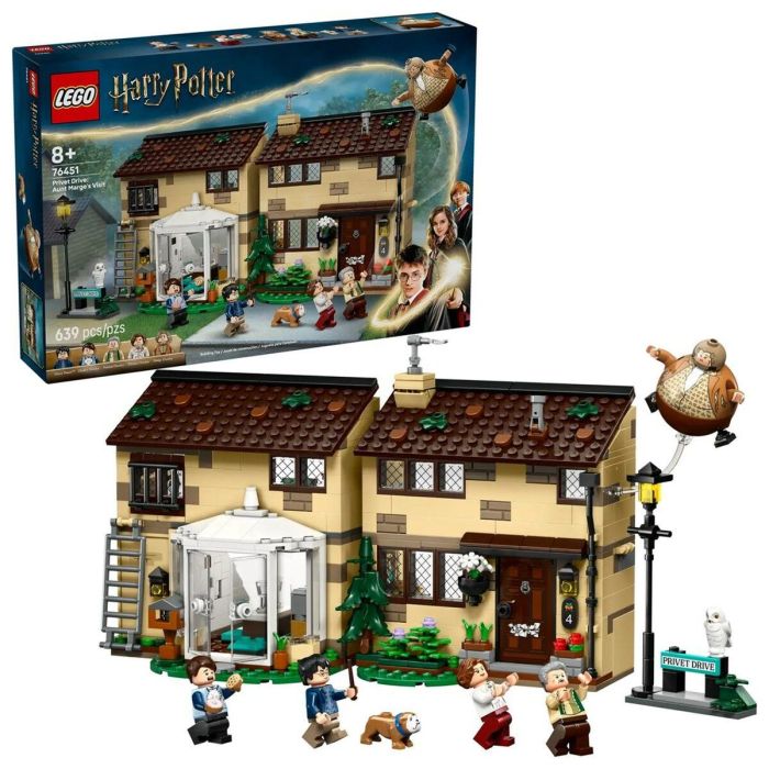 Lego Harry Potter 76451 Privet Drive: Visita de la tía Marge - Juego de construcción para niños de 8 años 10