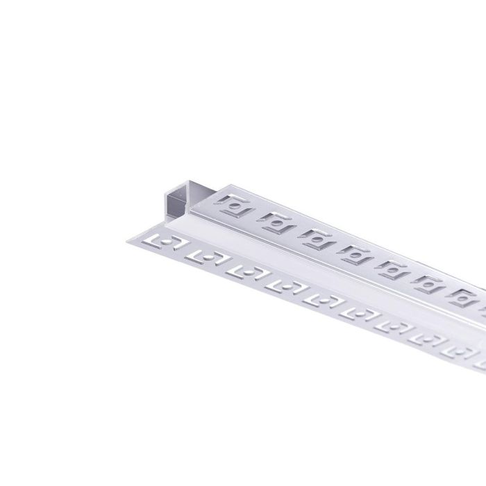 Perfíl de Aluminio para Empotrar Escayola/Pladur Tira Led 9mm - 1M Perfíl de Aluminio para Empotrar Escayola/Pladur Tira Led 9mm - 1M