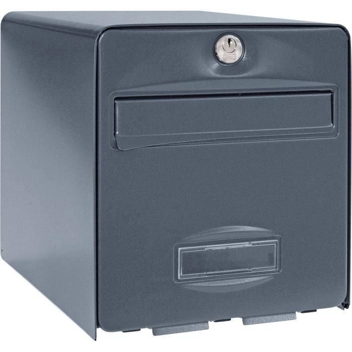 Box Burg Wachter Balthazar 2 puertas - A pie - Acero galvanizado - Apertura total - Antracita - Hecho en Francia 3 Box Burg Wachter Balthazar 2 puertas - A pie - Acero galvanizado - Apertura total - Antracita - Hecho en Francia 3