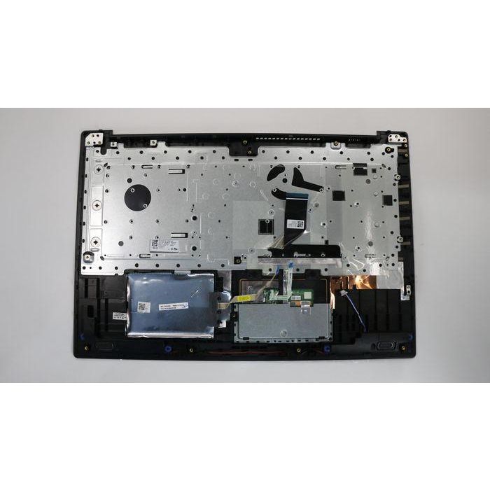Lenovo Replacement upper case with integrated keyboard for Lenovo laptops, designed for precise fit and functionality. 1