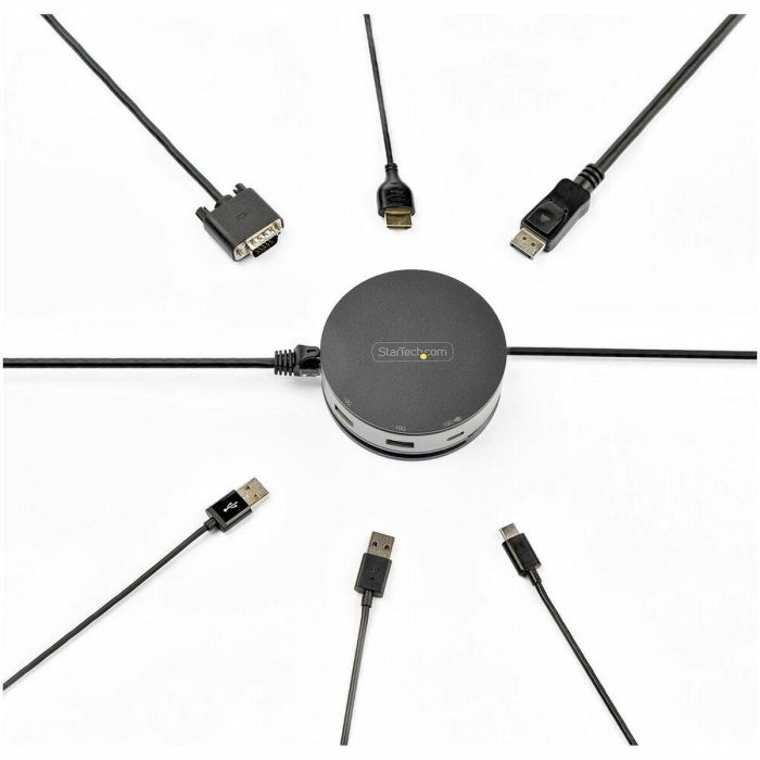 Hub USB Startech DKT31CHDVCM Negro 3 Hub USB Startech DKT31CHDVCM Negro 3