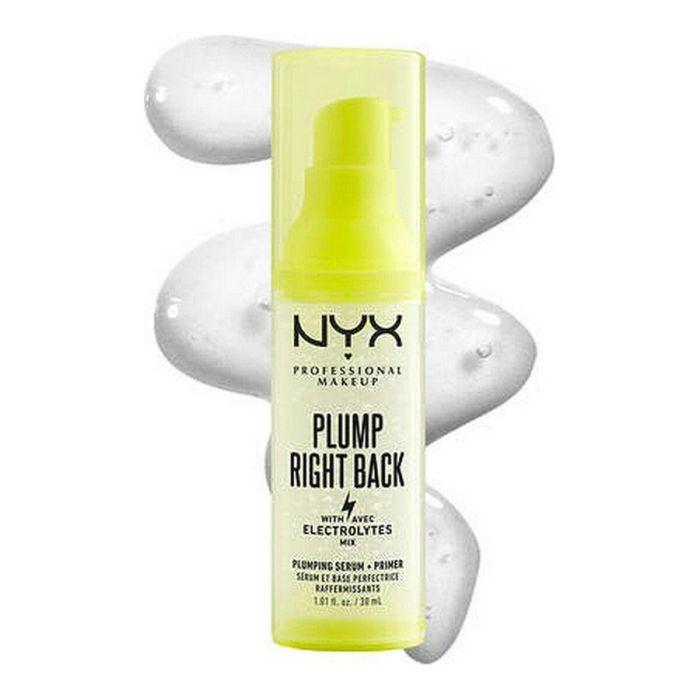 NYX Professional Makeup F.I.L. D277314/1 PLUMP RIGHT BACK Primer + Sérum Facial Prebase Maquillaje Hidratante 24h Vegano 30ml 1 NYX Professional Makeup F.I.L. D277314/1 PLUMP RIGHT BACK Primer + Sérum Facial Prebase Maquillaje Hidratante 24h Vegano 30ml 1