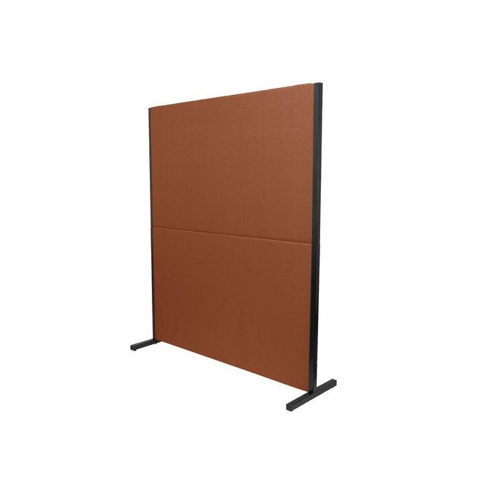 Biombo Piqueras Y Crespo Valdeganga Desmontable Tapizado Bali Marron