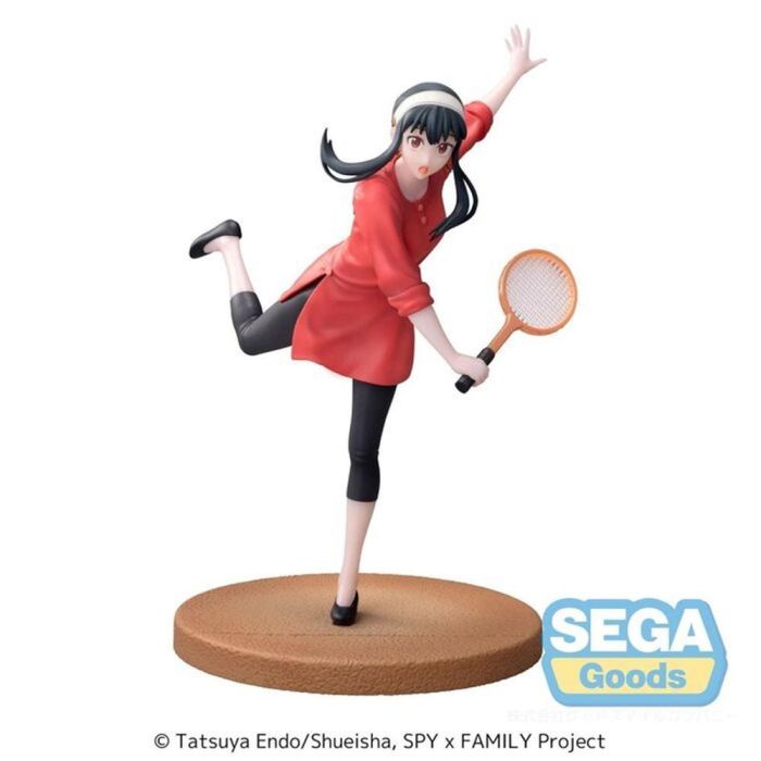 Sega Figura de Colección Luminasta Spy x Family Yor Forger Versión Tennis 17,5 cm Estatua PVC Detallada Oficial Sega Figura de Colección Luminasta Spy x Family Yor Forger Versión Tennis 17,5 cm Estatua PVC Detallada Oficial