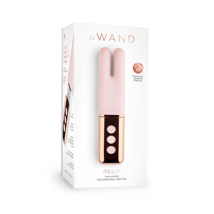 Vibrador Le Wand Deux Twin Motor Rosa 4