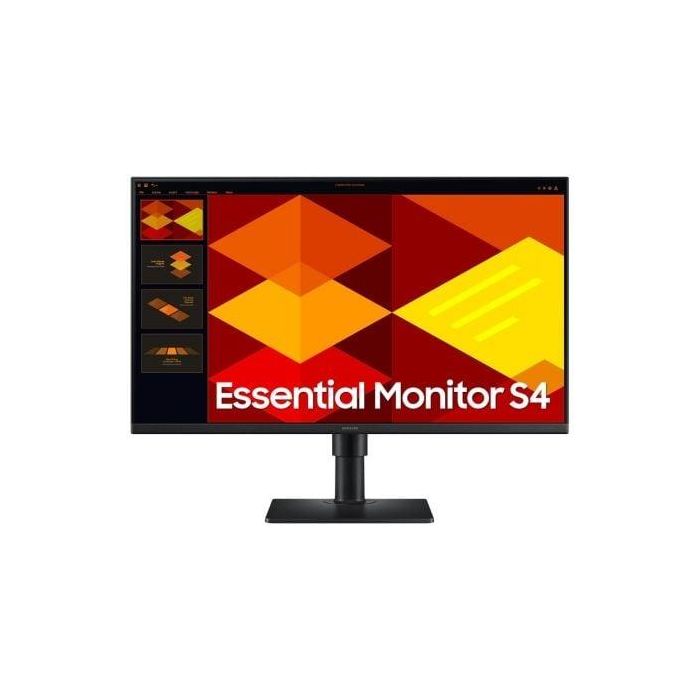 Monitor Profesional Samsung Essential Monitor S4 S40GD S24D402GAU/ 24"/ Full HD/ Regulable en altura/ Negro Monitor Profesional Samsung Essential Monitor S4 S40GD S24D402GAU/ 24"/ Full HD/ Regulable en altura/ Negro