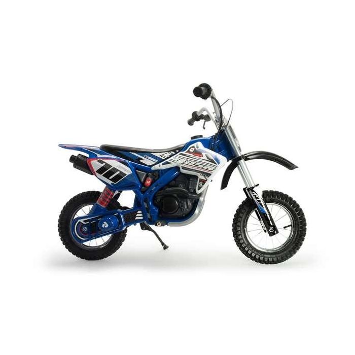 Injusa Moto Batería Eléctrica X-Treme Blue Fighter 24V con Ruedas Hinchables Azul, 112x62x72 cm, Niños 6-10 Años 1