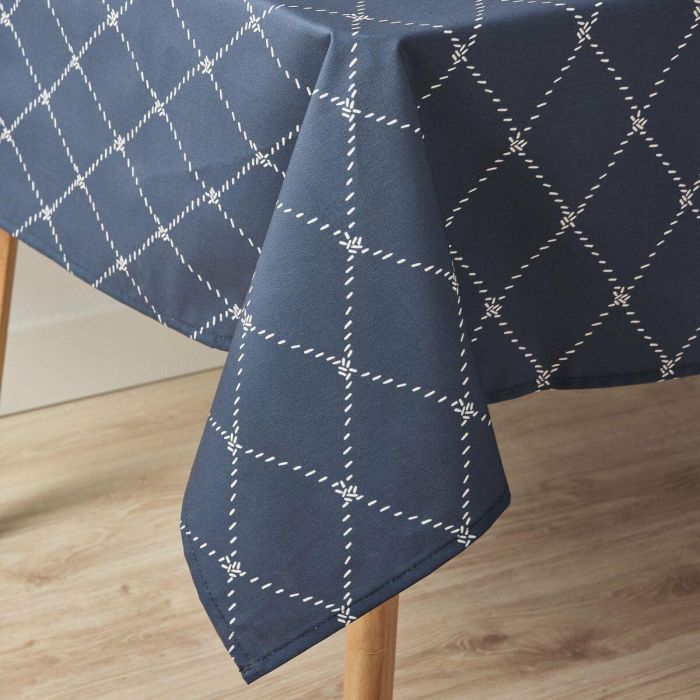 Mantel Belum T03 Azul marino 100 x 80 cm 5 Mantel Belum T03 Azul marino 100 x 80 cm 5