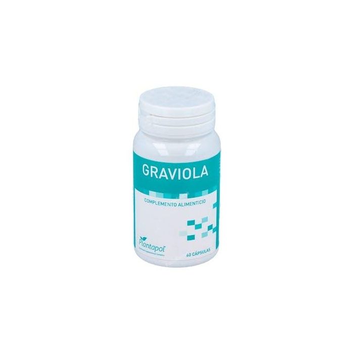 PLANTAPOL Graviola 60 cápsulas, Suplemento a base de extracto seco de Annona muricata para una dieta equilibrada