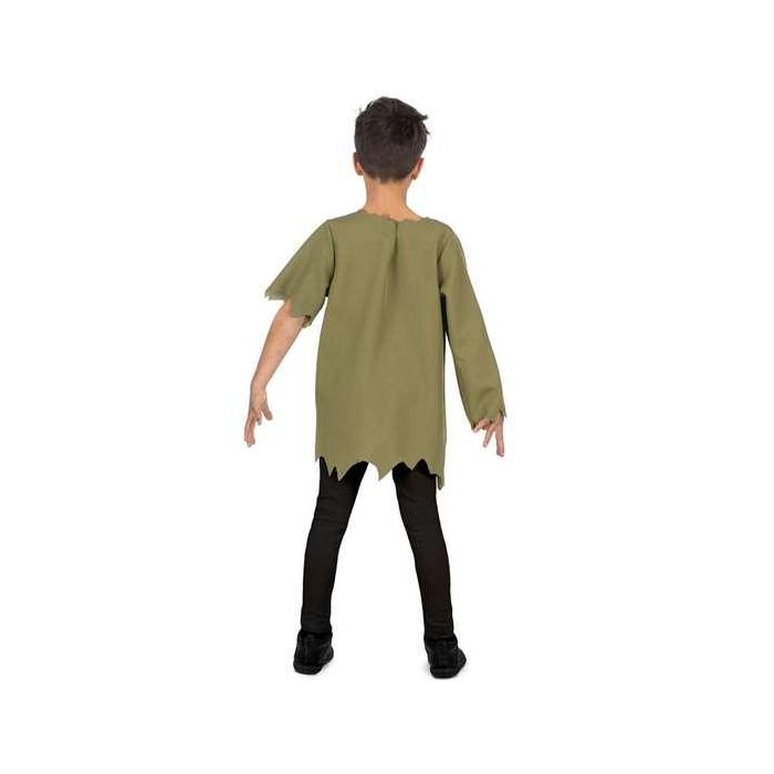 Disfraz infectado camiseta, aplicaciones de látex y bote de látex talla 5-6 y 10 Disfraz infectado camiseta, aplicaciones de látex y bote de látex talla 5-6 y 10