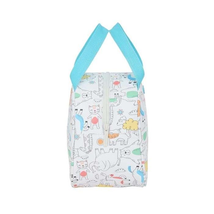 Portameriendas Térmico Safta Zoo Beige 19 x 22 x 14 cm 2