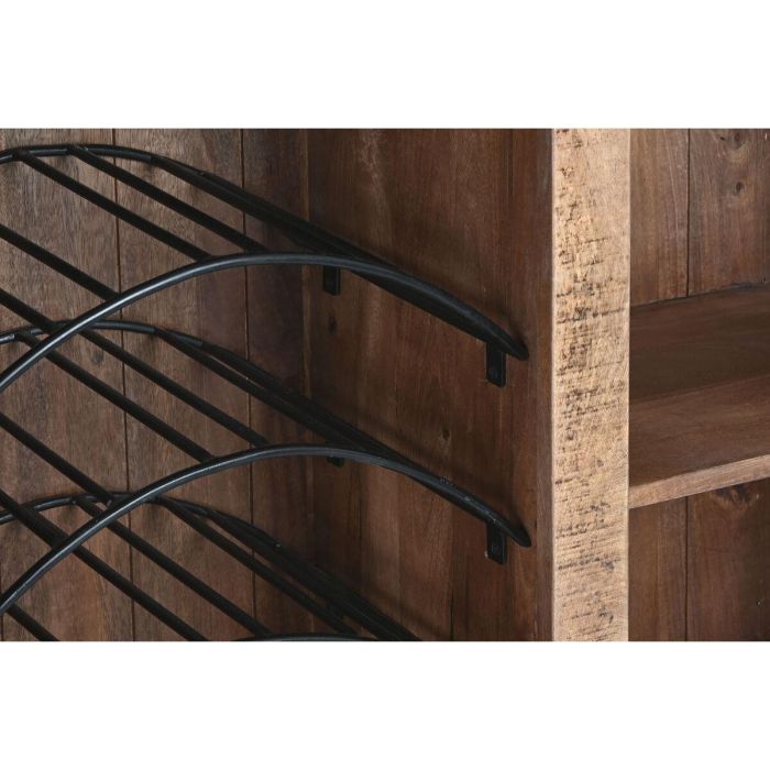 Mueble Bar Vintage DKD Home Decor Natural Negro 53 x 100 x 145 cm 5 Mueble Bar Vintage DKD Home Decor Natural Negro 53 x 100 x 145 cm 5