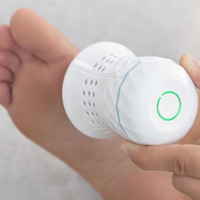 Lima de Pedicura Recargable con Aspirador Integrado Sofeem InnovaGoods 8 Lima de Pedicura Recargable con Aspirador Integrado Sofeem InnovaGoods 8