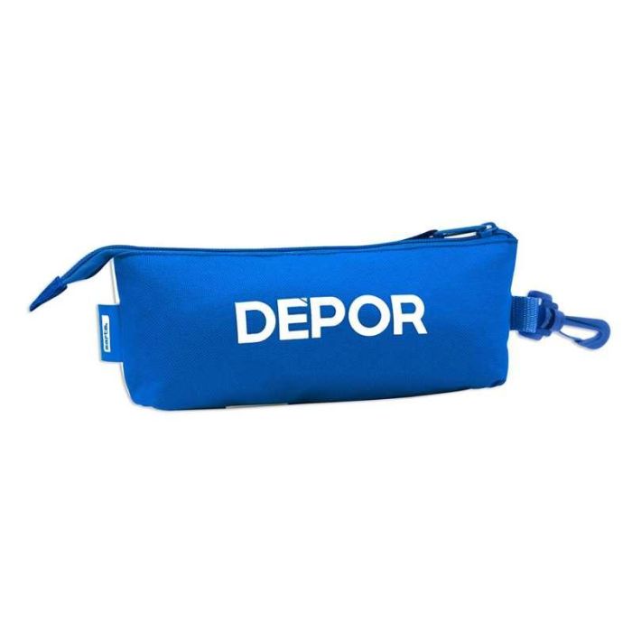 Safta Portatodo Triangular Deportivo La Cor 20x8,5x5 cm Blanco y Azul Polyester 600D 3 Safta Portatodo Triangular Deportivo La Cor 20x8,5x5 cm Blanco y Azul Polyester 600D 3