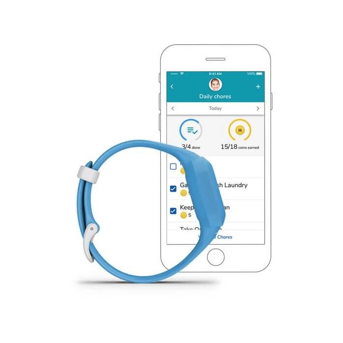 Garmin vivofit jr. 3 Stars Blue Reloj inteligente para niños resistente al agua con pantalla a color 3