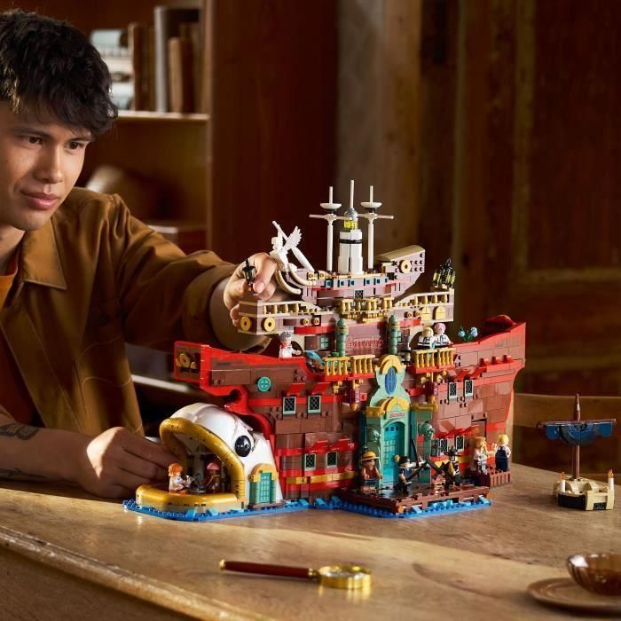 LEGO 75640 Restaurante Flotante de Baratie - Set de Construcción One Piece Anime para Adultos 4