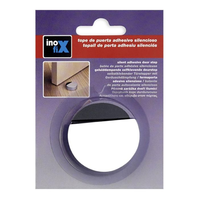 Tope adhesivo silencioso blanco (blister) inofix 1