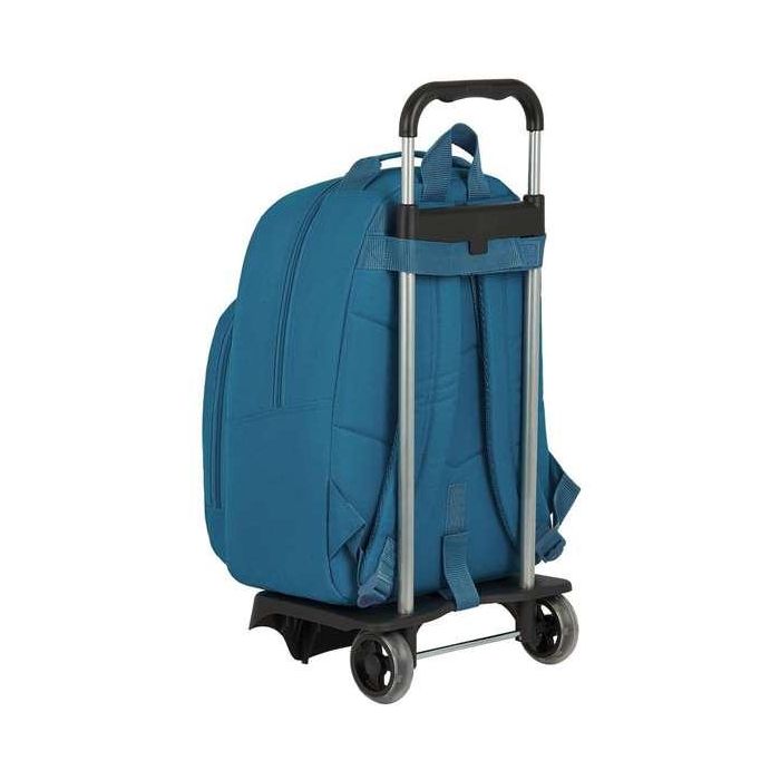 Mochila Escolar con Ruedas 905 BlackFit8 M313G Azul 32 x 42 x 15 cm