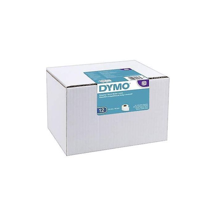 Dymo Cinta De Etiquetas De Envío Blanco De 54x101 mm 12 Rollos Para Rotuladora Labelwriter Dymo Cinta De Etiquetas De Envío Blanco De 54x101 mm 12 Rollos Para Rotuladora Labelwriter