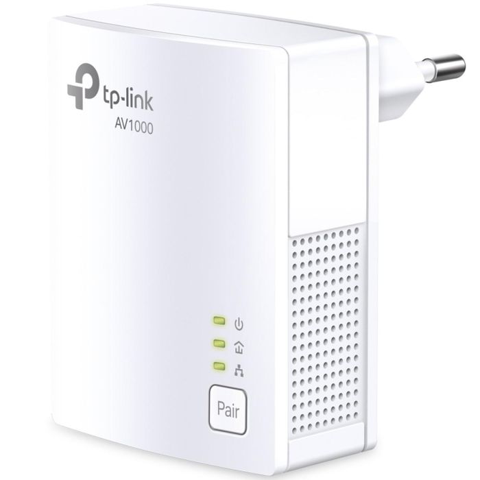 TP-Link TL-PA7017 KIT Adaptador Powerline PLC Gigabit Ethernet 1000 Mbps para Extender Red por Cable, Kit Doble, Blanco 1