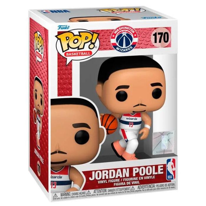 Figura POP NBA Washington Wizard Jordan Poole 1 Figura POP NBA Washington Wizard Jordan Poole 1