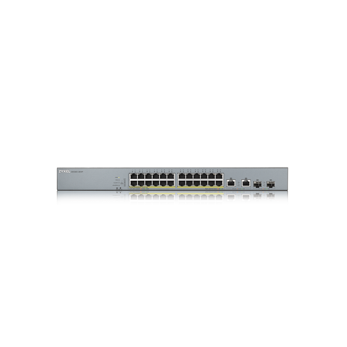 Zyxel GS1350-26HP-EU0101F Switch Gestionado L2 Gigabit Ethernet con PoE para Montaje en Rack (24 Puertos) 3