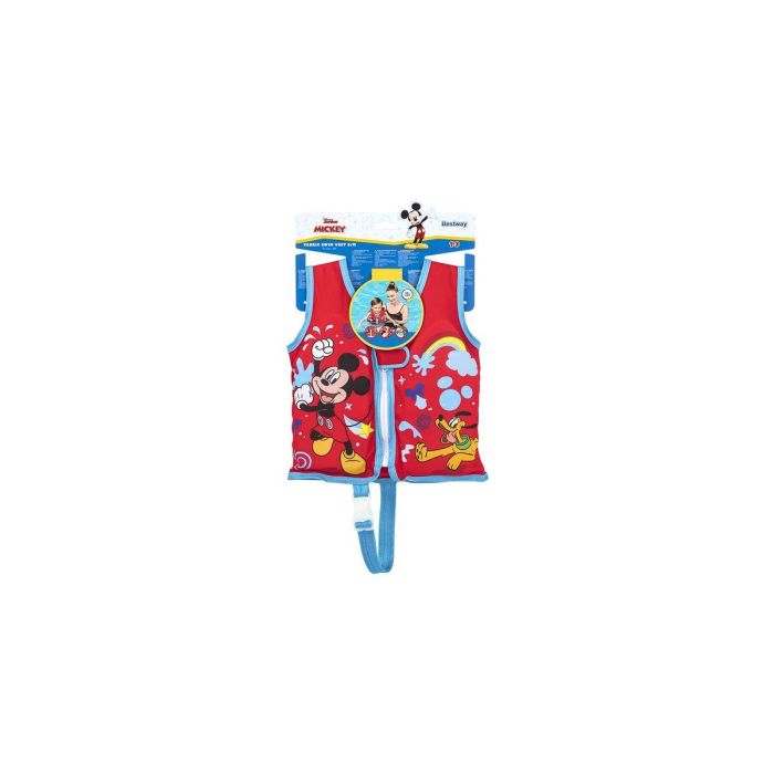 Bestway Chaleco Disney Mickey Mouse UPF 50+ 51 cm +1 a 3 Años Piscina y Playa 09101 2