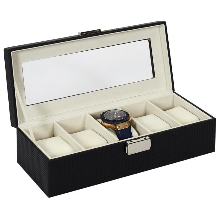 Caja Para 5 Relojes Home Deco Factory 4 Caja Para 5 Relojes Home Deco Factory 4