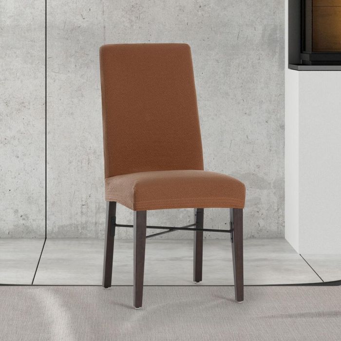 Funda para Silla Eysa BRONX Terracota 50 x 55 x 50 cm 2 Unidades 6 Funda para Silla Eysa BRONX Terracota 50 x 55 x 50 cm 2 Unidades 6