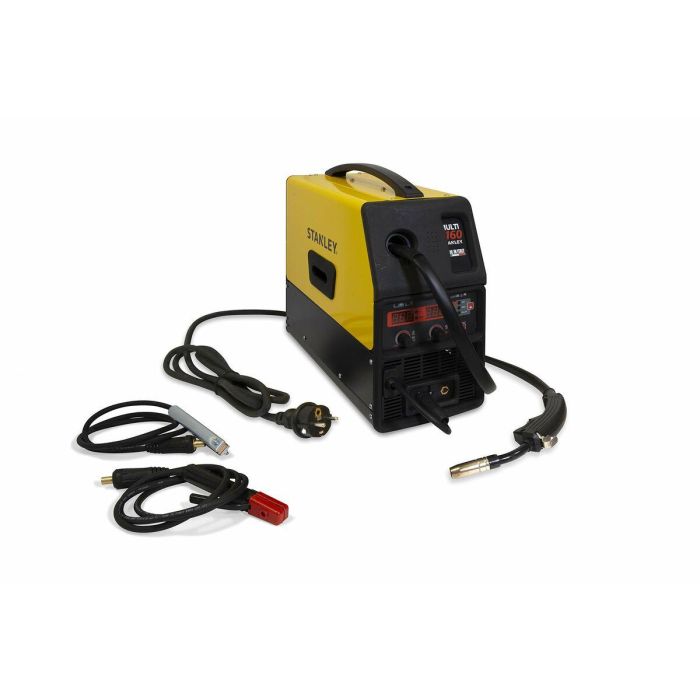 Stanley VIP MULTI 160 Soldadora Inverter Multiproceso 3 en 1 MMA, MIG GAS/NO GAS 160A Electrodos 1.6-4mm Hilo 0.6-1mm TIG LIFT 6 Stanley VIP MULTI 160 Soldadora Inverter Multiproceso 3 en 1 MMA, MIG GAS/NO GAS 160A Electrodos 1.6-4mm Hilo 0.6-1mm TIG LIFT 6