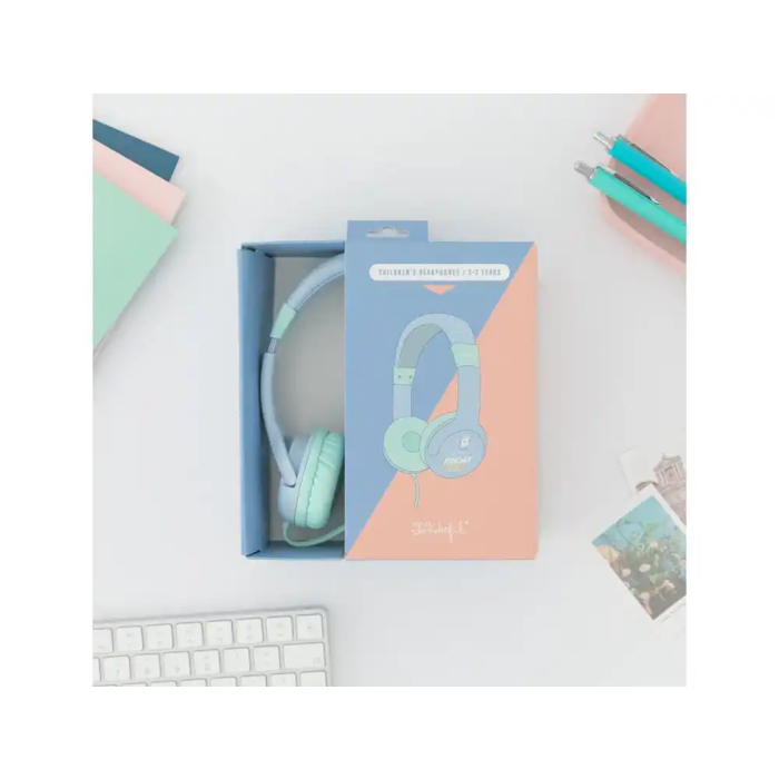 Mr Wonderful Auriculares Niños Friday Feeling Seguridad 85 DB Conector Jack 3.5mm Estéreo Compatible Móviles Tablets Consolas 8