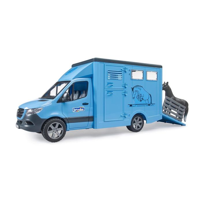 Mb Sprinter Transporte Equino Y Caballo 02674 Bruder 2 Mb Sprinter Transporte Equino Y Caballo 02674 Bruder 2