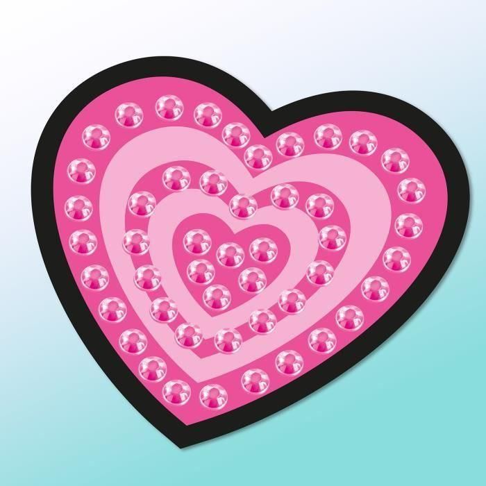 Canal Toys Maletín de Arte Diamond Art Luminoso con Pizarra LED, Strass, Diamantes y Accesorios para Niños +3 Años 5