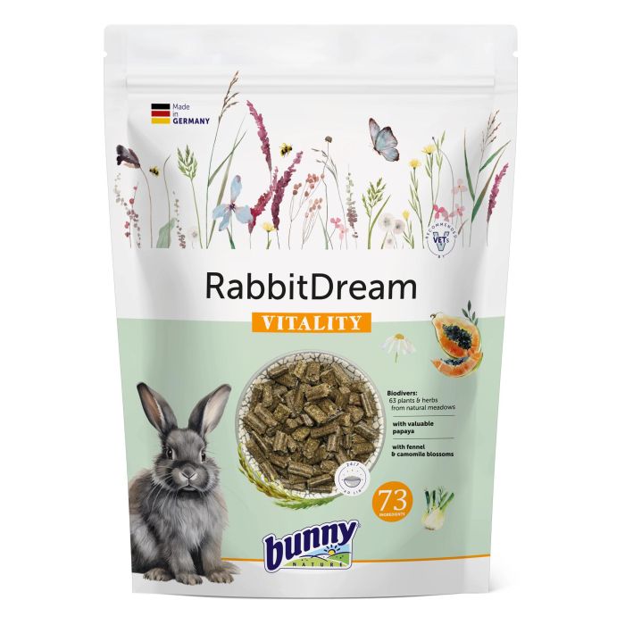 Bunny Nature Alimento Sueño Conejo Enano Vitalidad 1,5 kg