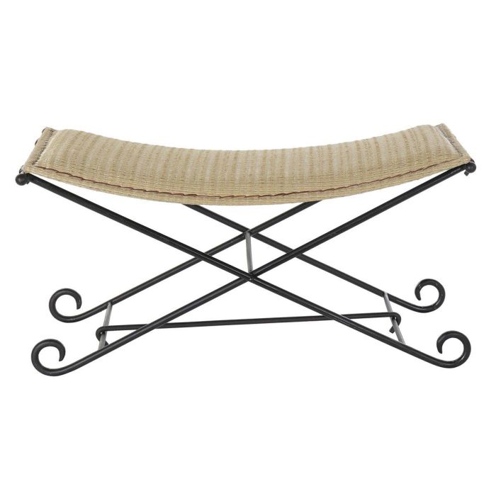 Descalzadora Balines DKD Home Decor Marron Claro Negro 49 x 44 x 94 cm 3 Descalzadora Balines DKD Home Decor Marron Claro Negro 49 x 44 x 94 cm 3