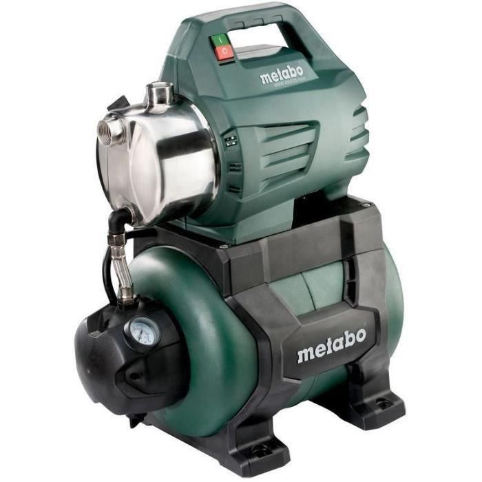 Booster con depósito - METABO - HWW 4500/25 Acero inoxidable