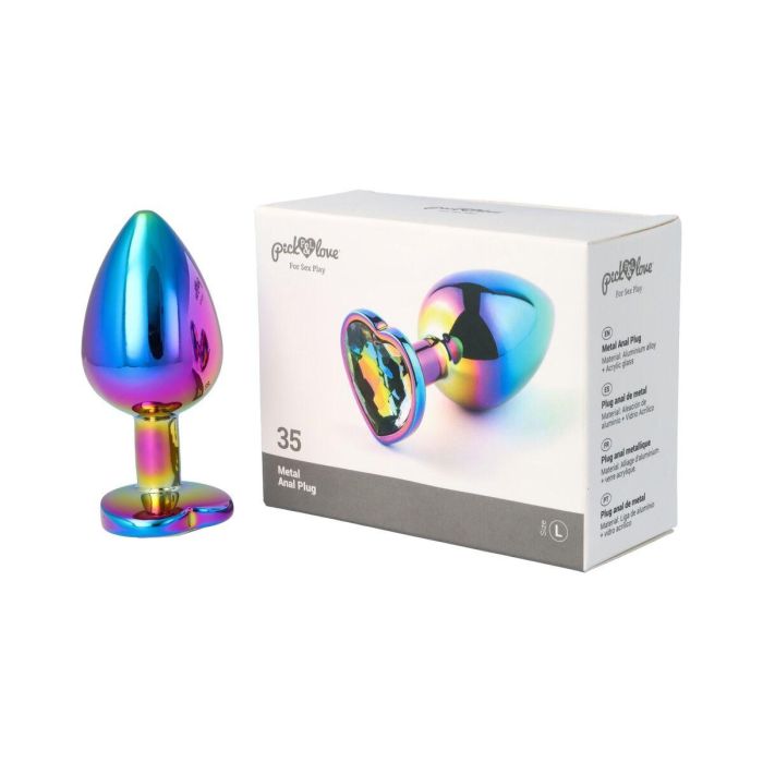 Plug Anal Pick&Love Nº 35 Multicolor (9,5 cm) 4