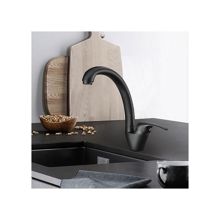 NEWBURY mezclador de lavabo negro 1 NEWBURY mezclador de lavabo negro 1