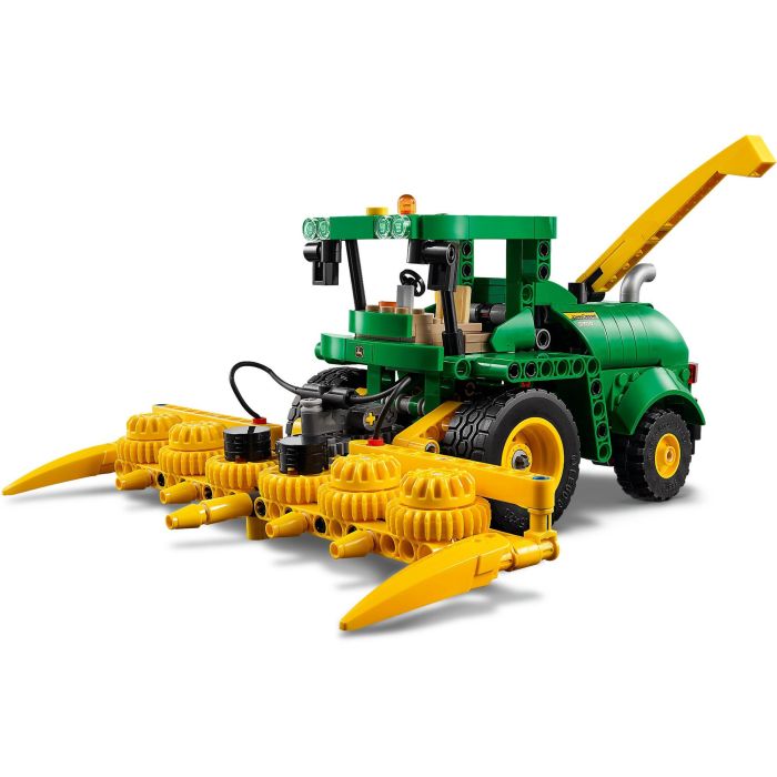 LEGO Technic 42168 John Deere 9700 Forage Harvester con dirección trasera y cabezales para maíz, juguete construcción +9 años 3