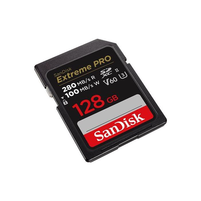 SanDisk SDSDXEP-128G-GN4IN 128 GB SDXC UHS-II Clase 10, Velocidad de Lectura 280 MB/s, Velocidad de Escritura 100 MB/s 2 SanDisk SDSDXEP-128G-GN4IN 128 GB SDXC UHS-II Clase 10, Velocidad de Lectura 280 MB/s, Velocidad de Escritura 100 MB/s 2