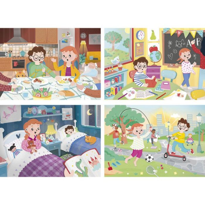 Puzzle Un Buen Dia 2x20pzs 2x60pzs 0 Puzzle Un Buen Dia 2x20pzs 2x60pzs 0